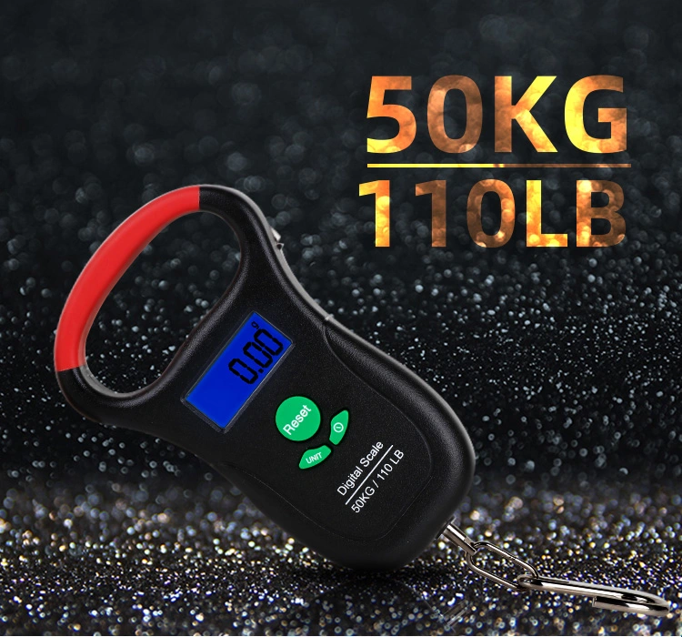 Digital Electonic Luggage Scale with Soft Measure Tape Hanging Scale
