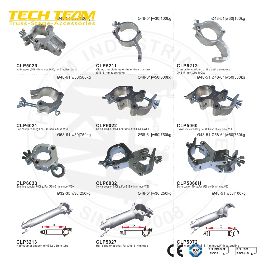Truss Clamp Coupler Mounting Moving Head Light Clamps, Stage Truss Clamps