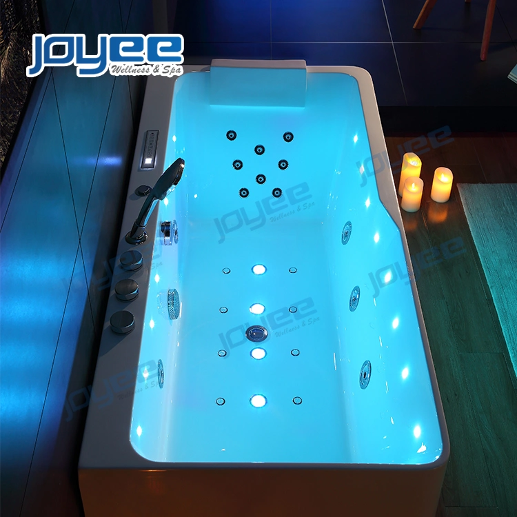 Sanitary Ware Bathroom LED Hot Tub Acrylic SPA Bathtub Bath Tub