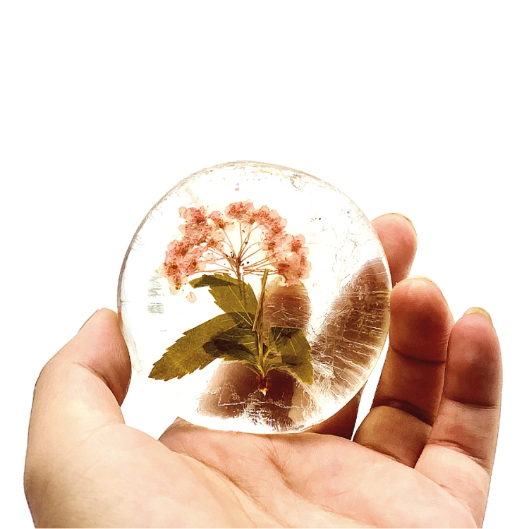 Creative Plant Flowers Rose Flower Soap Transparent Organic Amino Acid Soap for Decorative Soap Natural Handmade