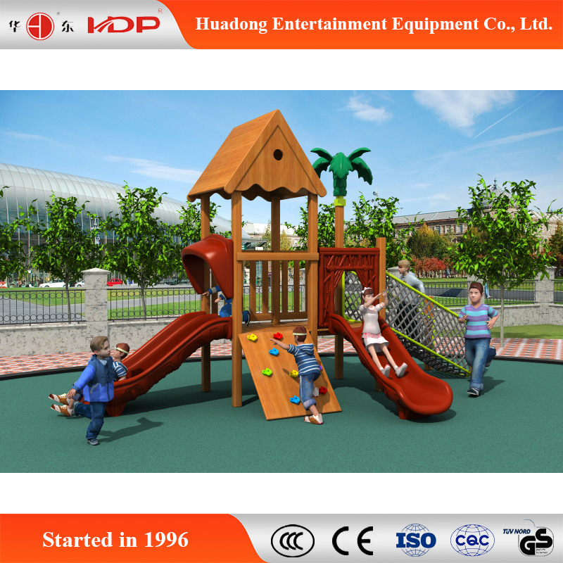 2017 Funny Outdoor Forest Series Funny Park Playground Slide (HD-MZ048)