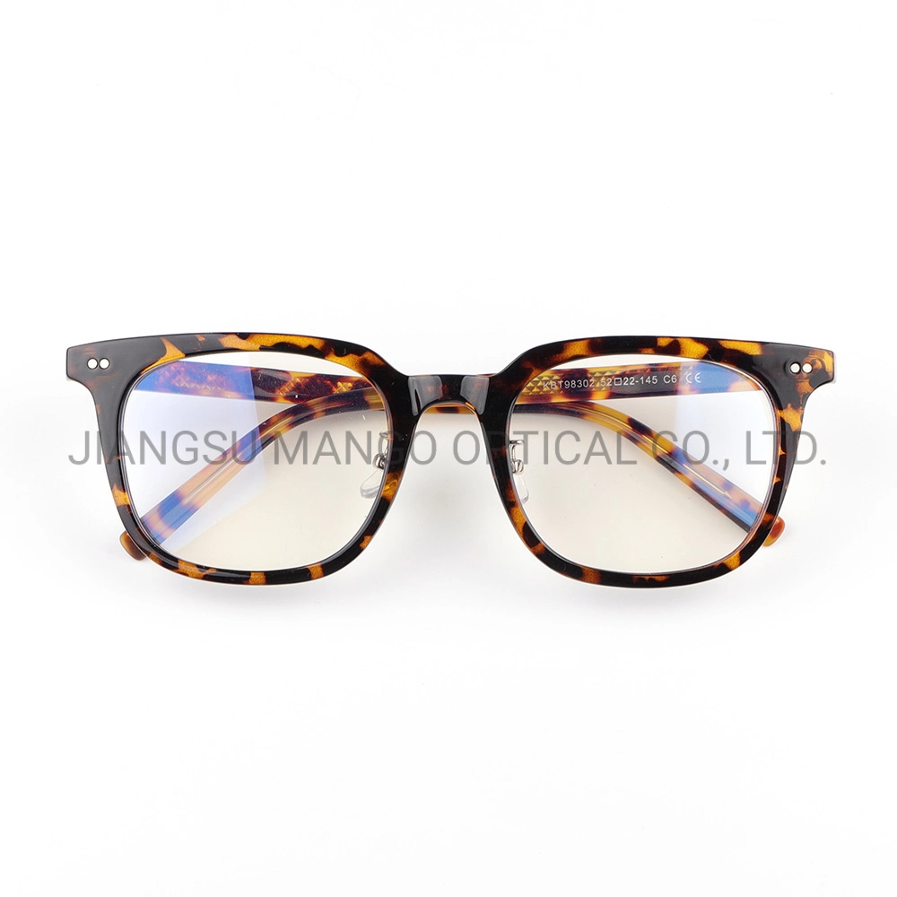 Thick Frame Eyeglasses Acetate Optical Frame Eyewear Glasses