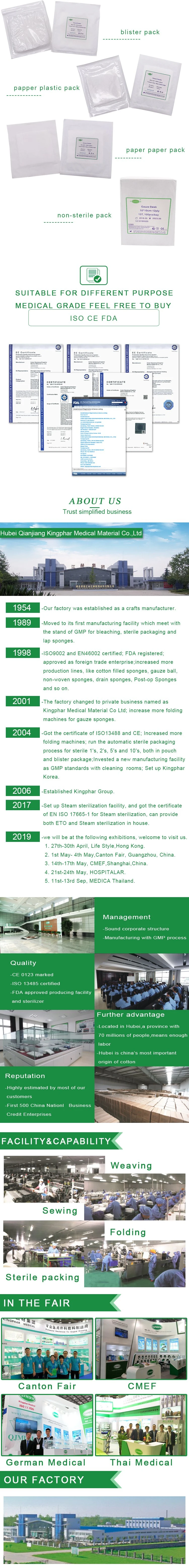 China Disposable Sterile Cotton Gauze Swab - China Gauze Swab, Sterile Gauze Swab