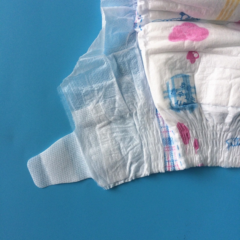 Top Quality PE Tape Smart Baby Diaper with Magic Tape