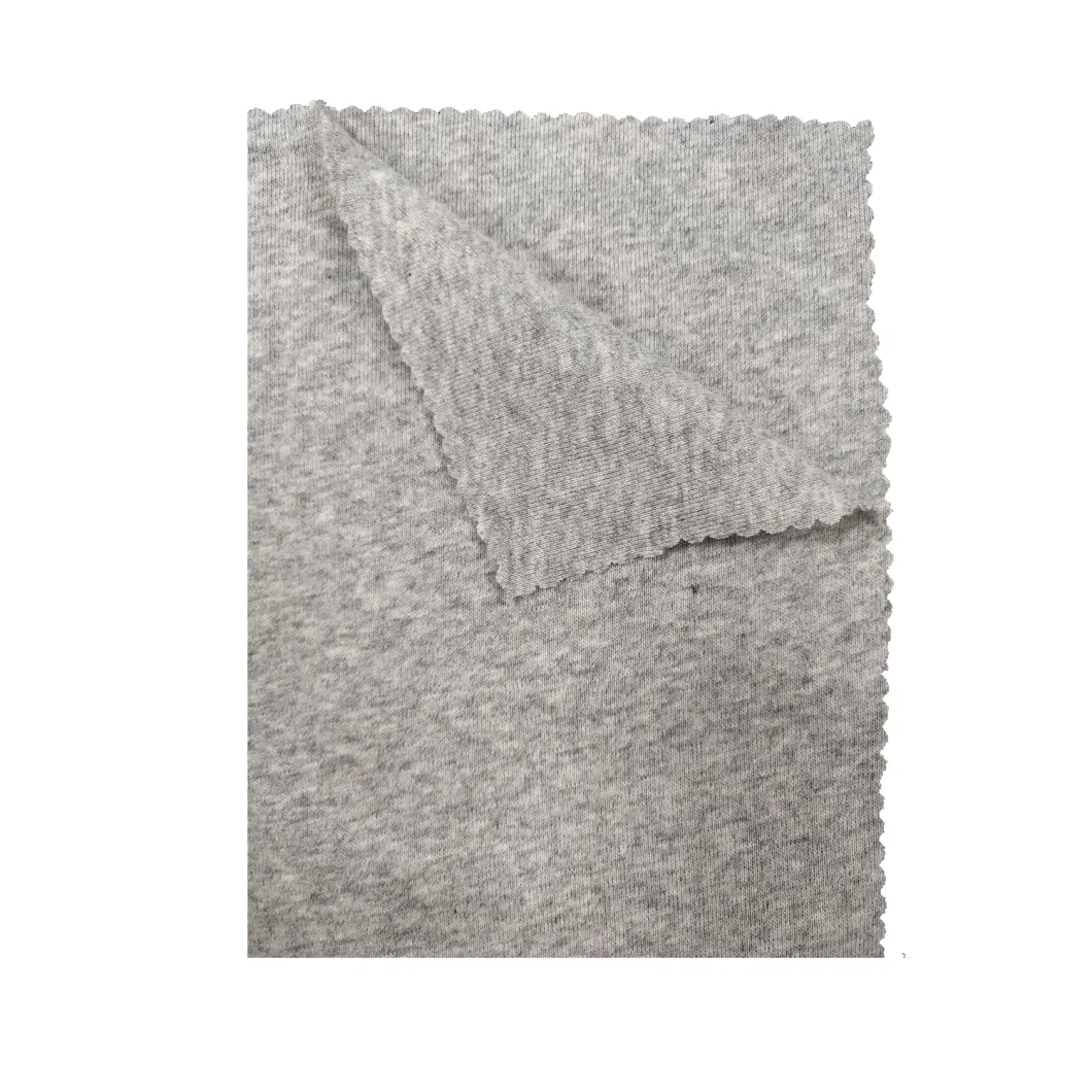 Comfortable 100% Comb Cotton 1*1 Rib High Elasticity Knitting Fabric for Garments