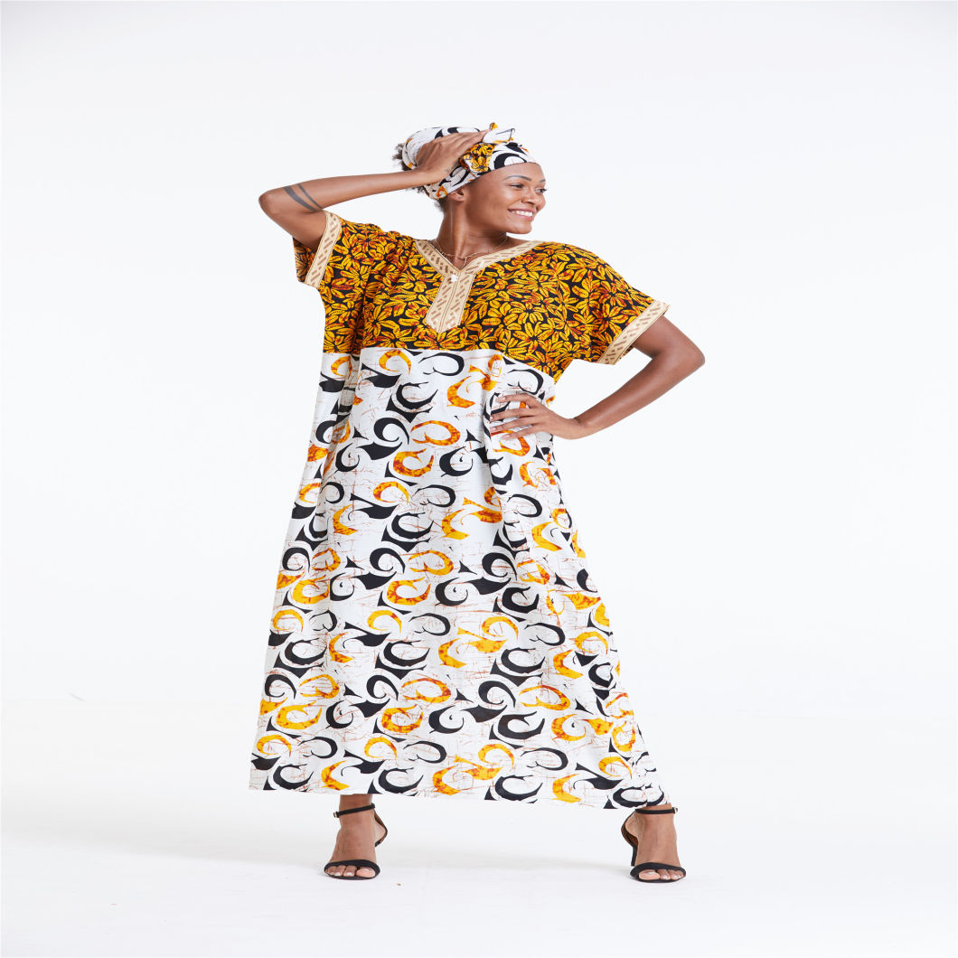 Traditional African Plus Size Women Clothing Maternity Dress African