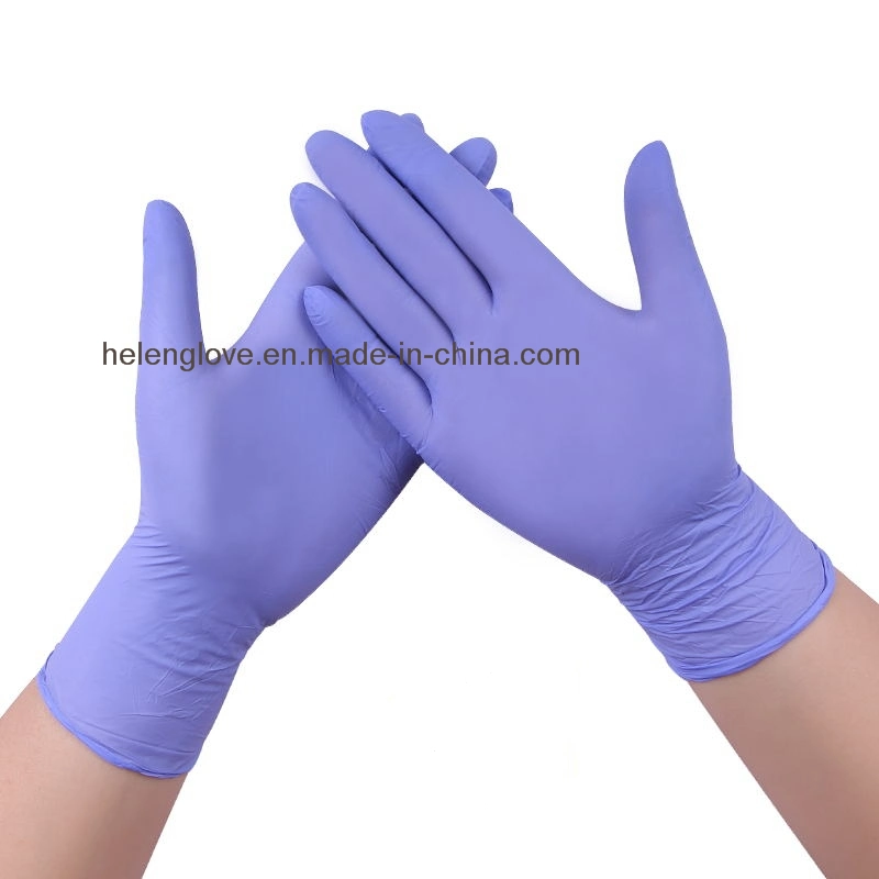 Industrial Protective Examination Guantes Powder Free Rubber Safety Latex Nitrile Vinyl Hand Gloves
