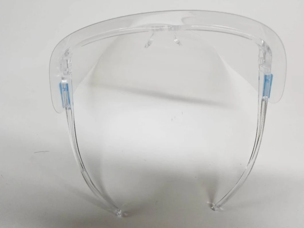 Anti Fog Clear Transparent Protective Safety Visor Face Facial Weat Glasses Clear Shield Faceshield with Glasses Nmpa Testing Reports Anti Virus