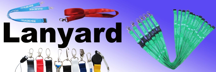 Cheap Fashion Nylon Keychain Holder Lanyard/Polyester Lanyard