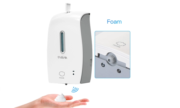 Smart and Clean Automatic Sensor Foam Soap Dispenser for Hand Soap and Hand Disinfectant