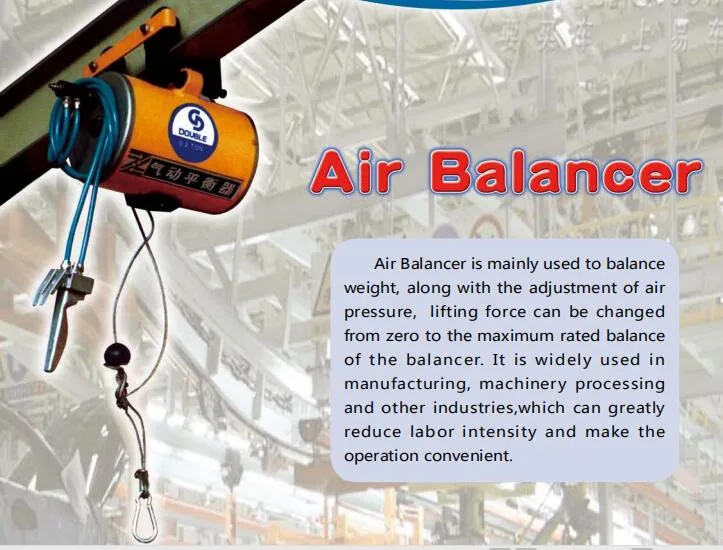 Lift Height 6m Air Pneumatic Balancer Balancing Hoist 5ton 5000kg