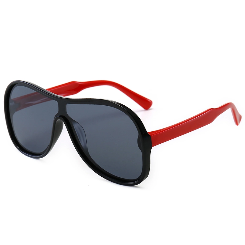 Newest Square Big Frame Oversize Kids Boy Sunglasses Girls Eyewear for Custom UV Sun Glasses