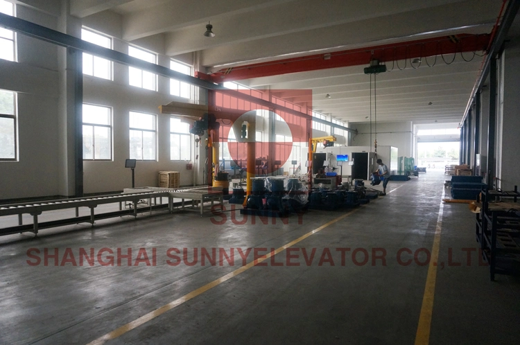 Gear Traction Machine for Passenger Elevator Parts