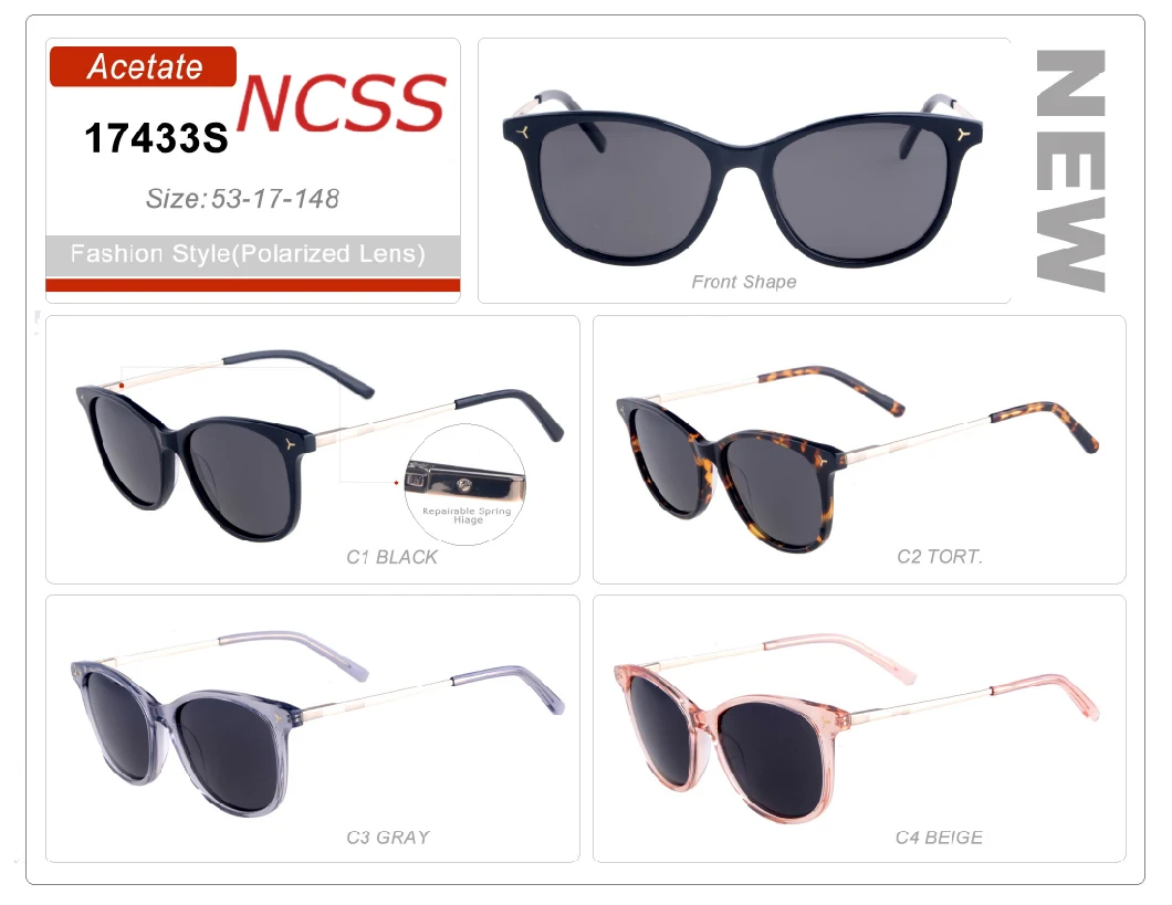 Cool Style Unisex Full Frame Polarized Sunglasses New Fashion Design