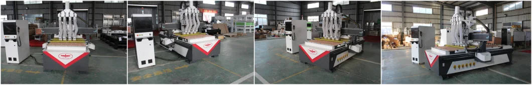 Professional Multi Spindle 1325 CNC Glass Cutting Machine Price for Sale