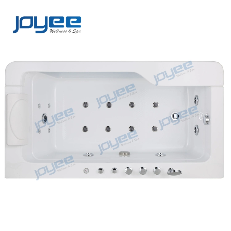 Joyee Promotion Low Price Bathtub with Air Bubble Massage Jets Tubs 1 Person Use