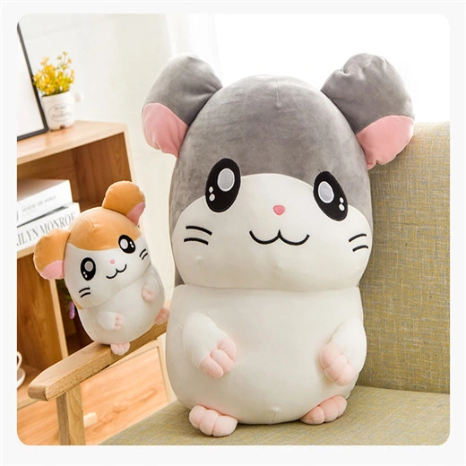 Hamster, Vole, Plush Toy Doll, Cute Cartoon, Pillow, Standing, Little Mouse, Dumb, Cute Expression, Sleeping Doll