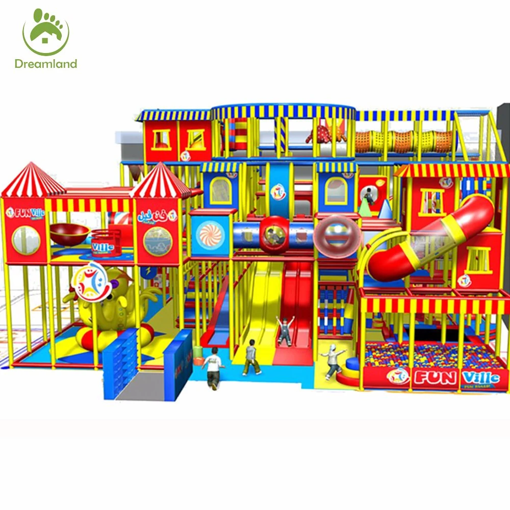 Quality Child Day Care Indoor Playground Center, Kids Modern Indoor Playground for Baby