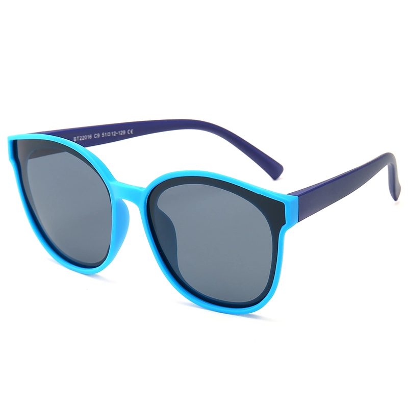 Super Light Kids Glass Frame Wholesale Oversize for Boys Girls Children's Sunglasses