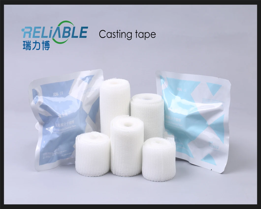 Orthopeadic Casting Tape Polyester/Fiberglass Casting Tape