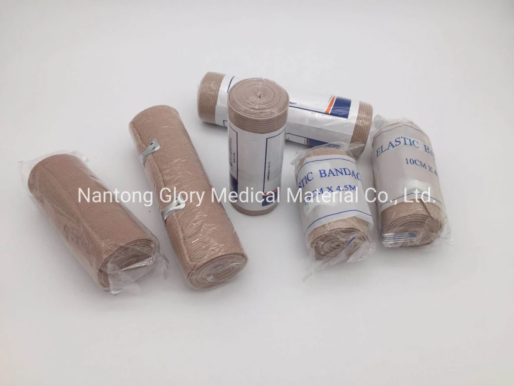 Hospital Product Supply Medical Skin Color Rubber High Elastic Bandage