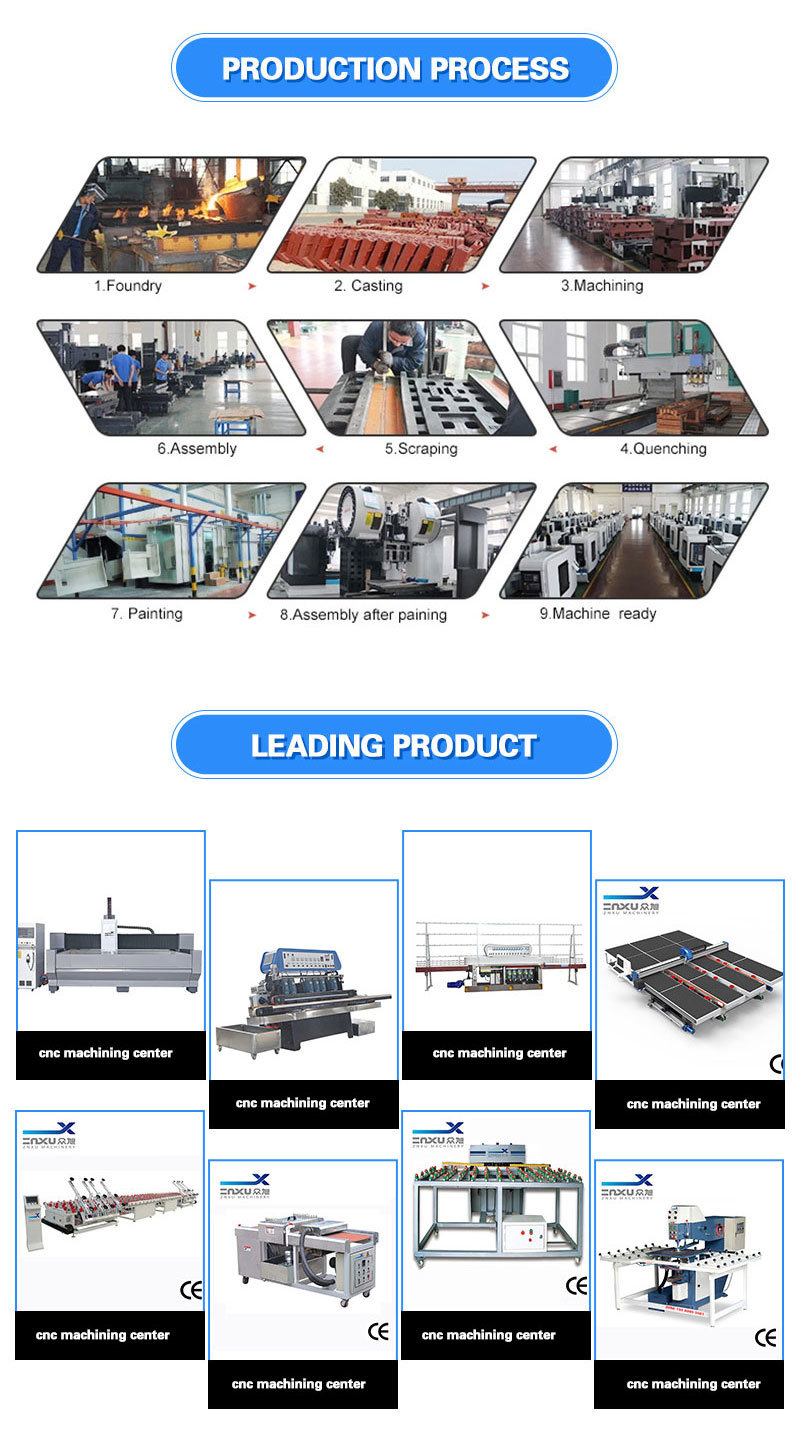 Glass Machine Water Jet Zxx-C2513 CNC Glass Cutting Machine Factory Prices