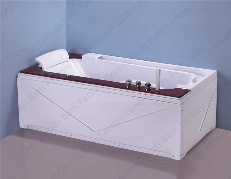 1.8m Sexy Hot Tub Skt 338 Massage SPA Acrylic Alcove Bathtub