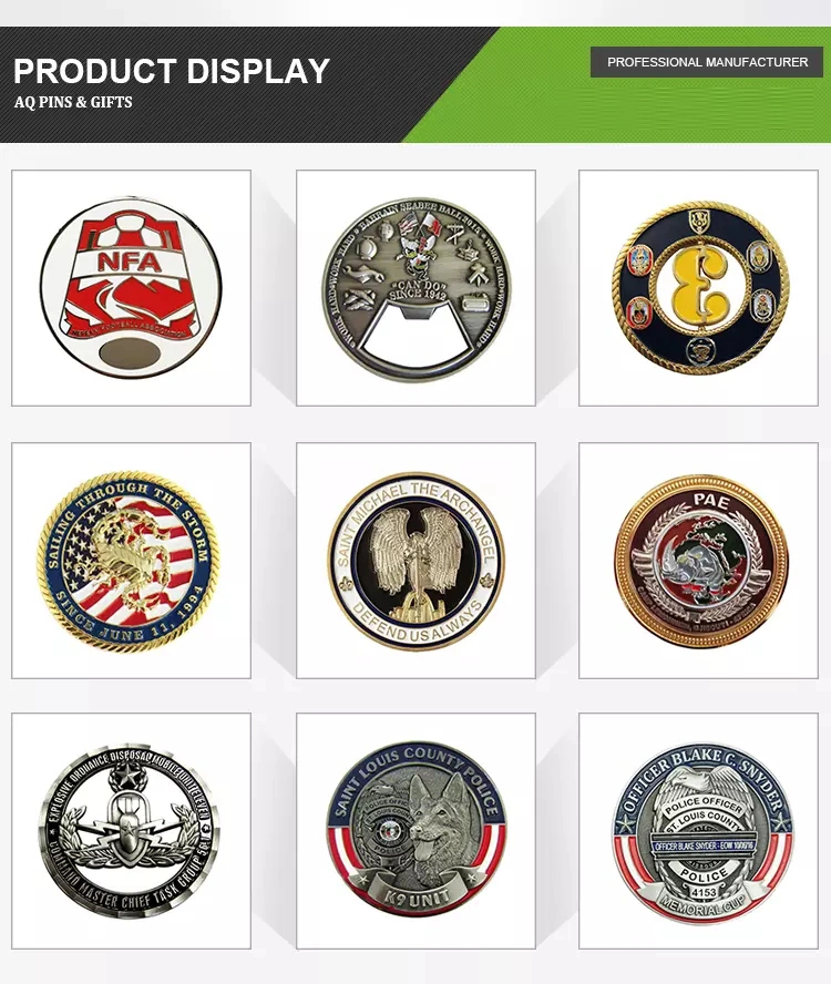 Football Award Coin Purse Hard Enamel Sport Soccer Coin Lock Trolley Coin (49)