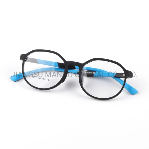 Retro Round Frame Silicone Nose Pads Kids Glasses Frames