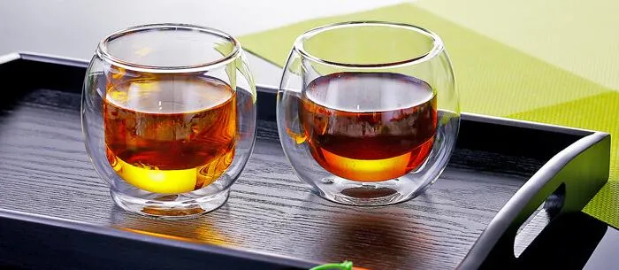 Creative Shape Glass Coffee Cup Customize Double Wall Milk Glass Cup Pyrex Coffee Glass Cup