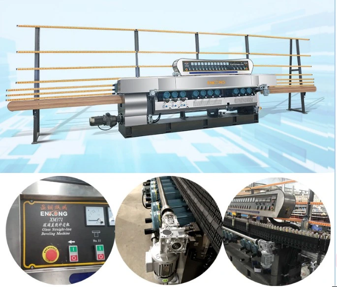 Reliable Straight Line Beveling Edging Processing Machine for Glass