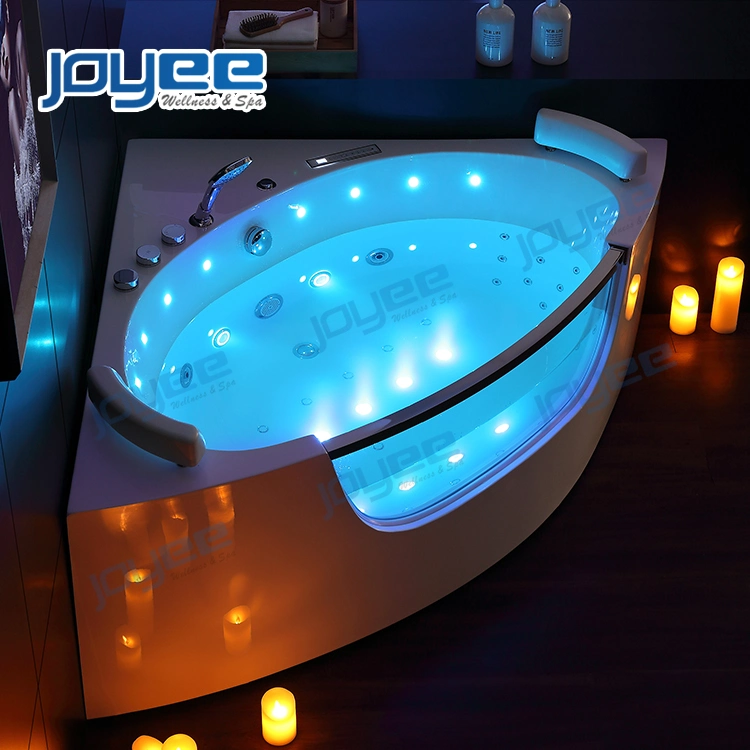 Sanitary Ware Acrylic Cheap Corner Massage Bathtub Whirlpool Bath Tub