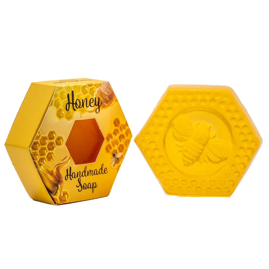 Hot Sell Honey Bee Soap Fragance Handmade Soaps Natural Aromatherapy Oil Cute Handmade Soap Bar