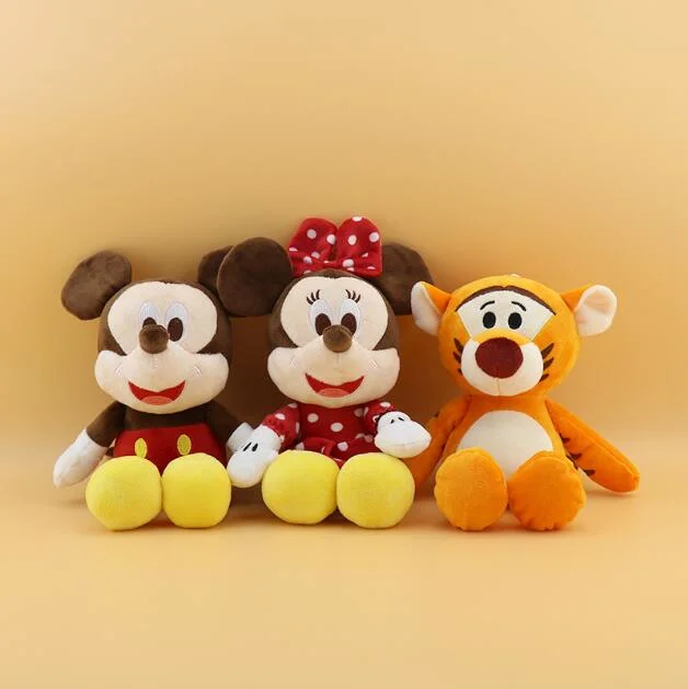 OEM Cartoon Character Mickey and Minnie Mouse Plush Toys