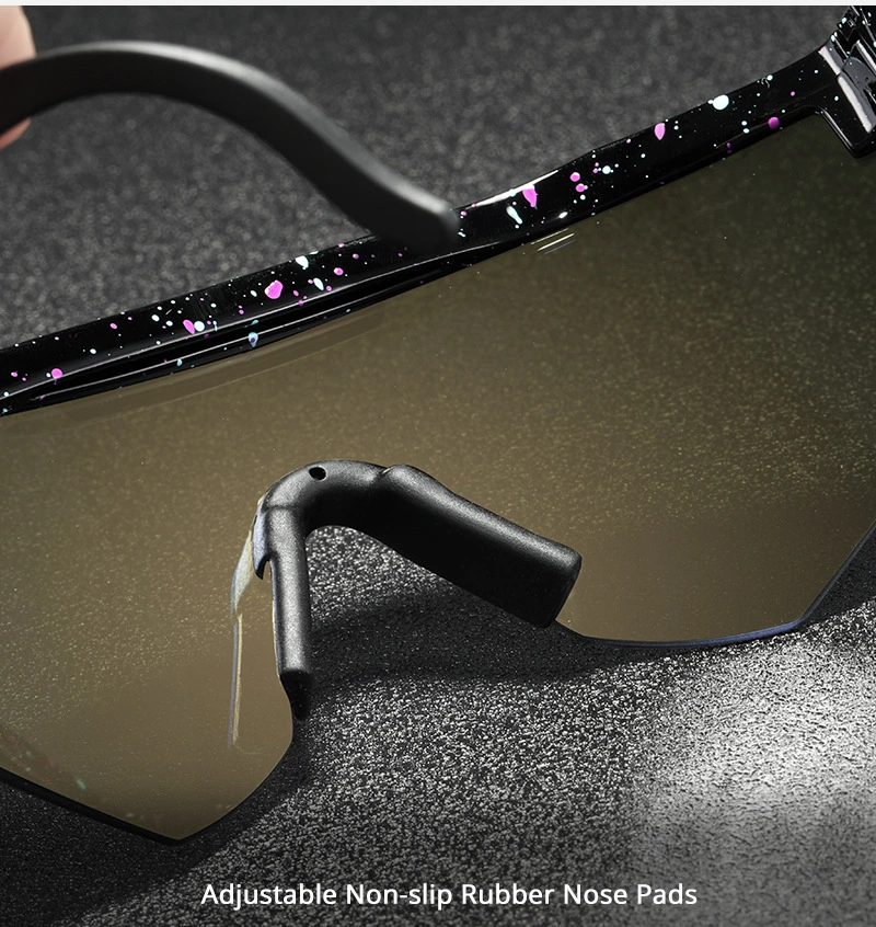 Mens Luxury Tr90 Frame Driving Sunglasses Polarized Sports Cycling UV400