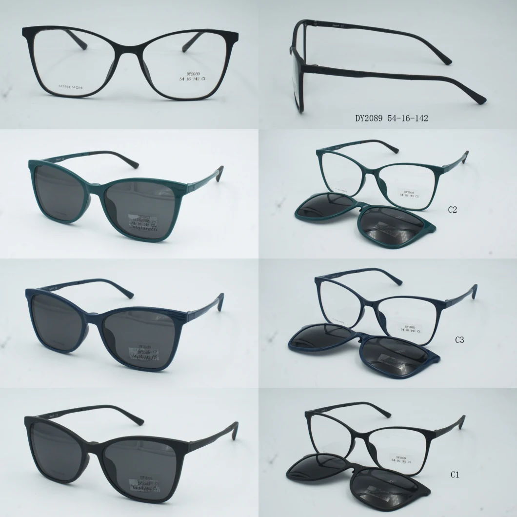 OEM Service Polarized Sunglasses Magnetic Eyewear Clip on Optical Sunglasses