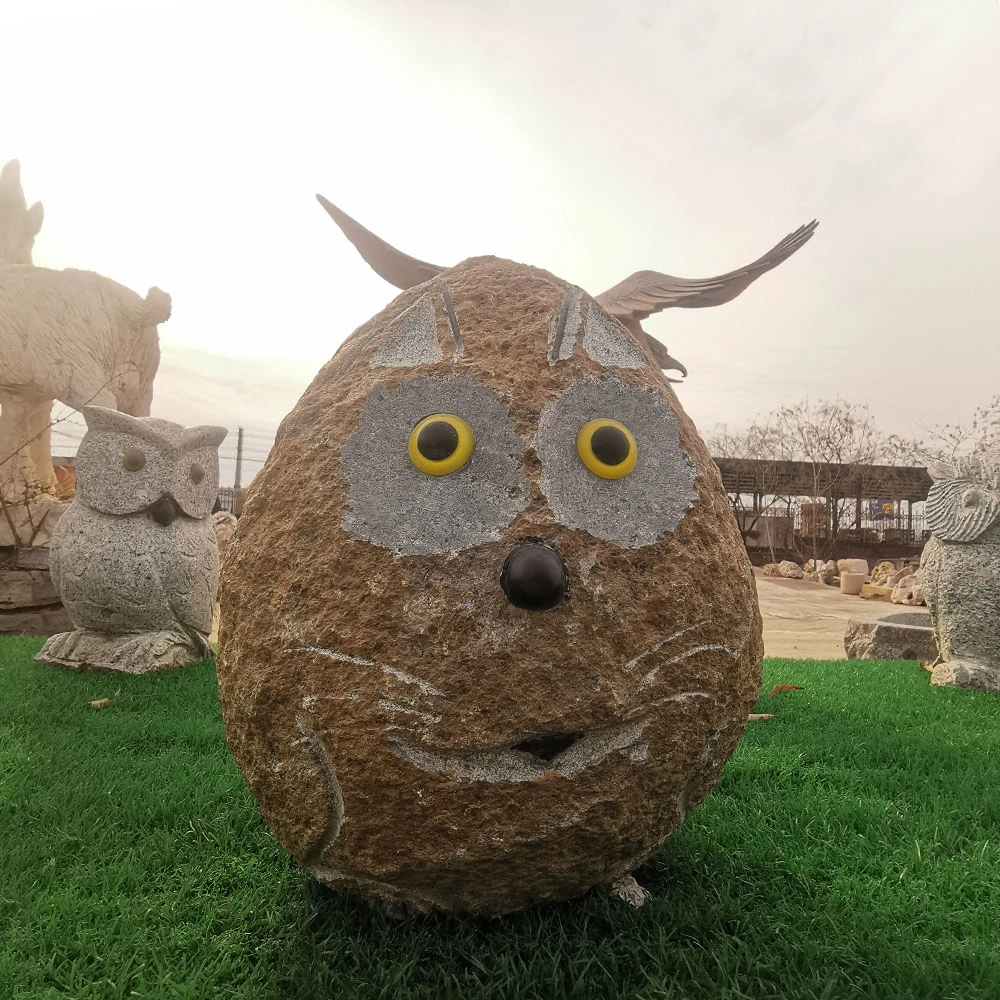 Animal Sculpture Owl Wholesale Custom Design Bird Sculpture Garden Decor Owl Statue