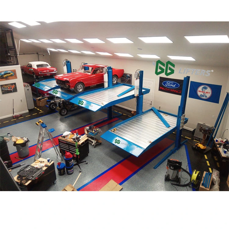 Hydraulic Driven Two Post Garage Car Parking Lift/Garage Equipment