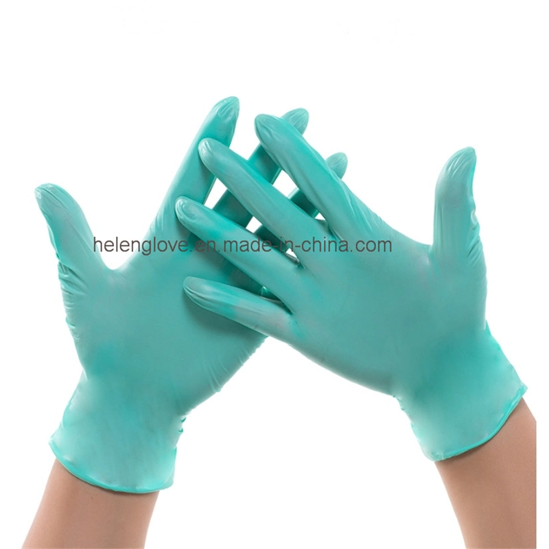 Industrial Protective Examination Guantes Powder Free Rubber Safety Latex Nitrile Vinyl Hand Gloves