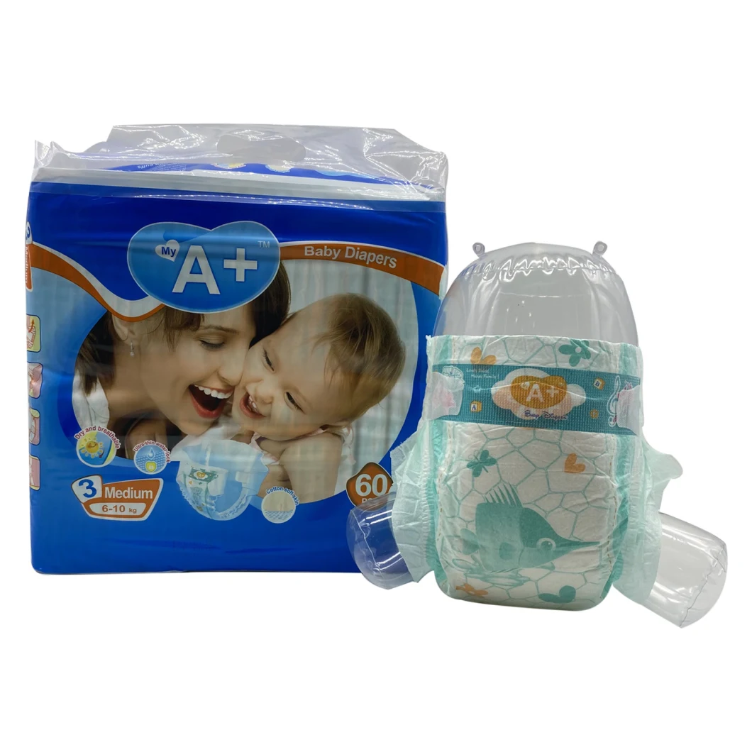 Disposable Sleepy PE Tape Baby Diaper Breathable Diaper for Baby