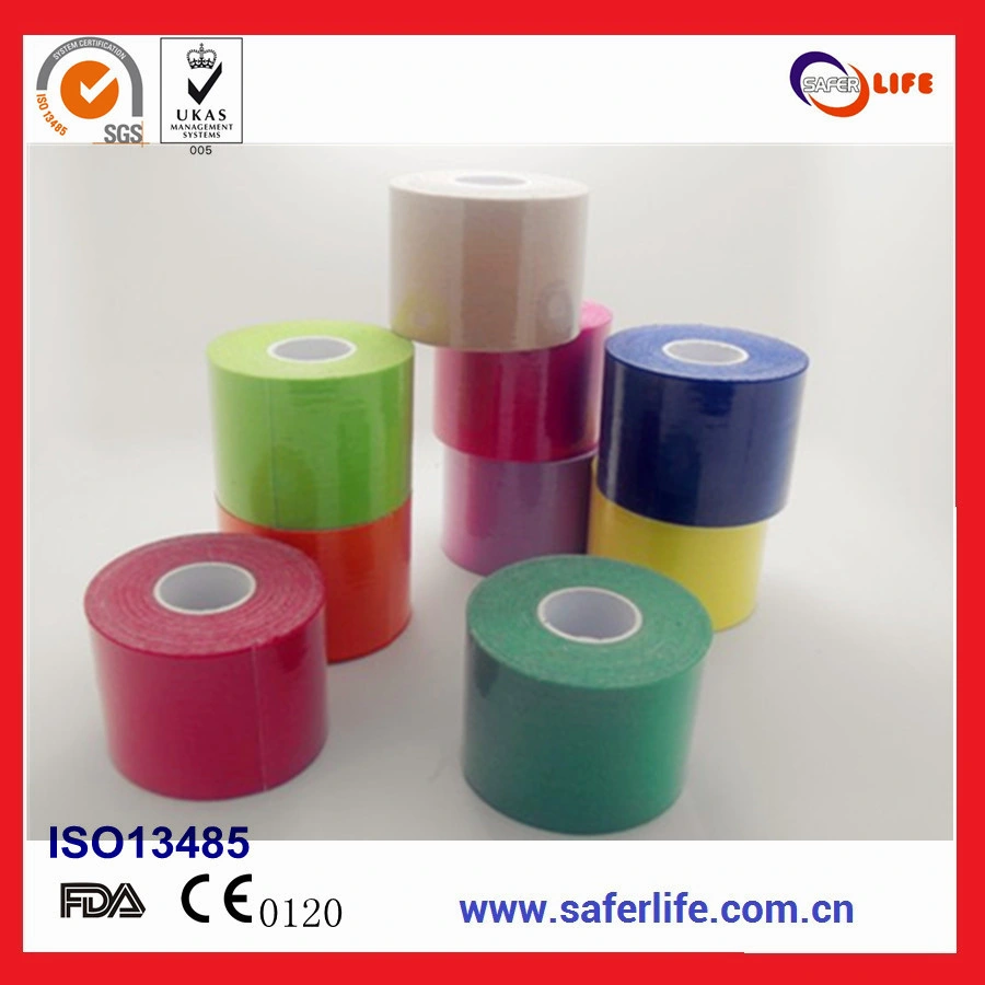 Wholesale Medical Therapy Cure Kinesiology Tape with 5cm*5m