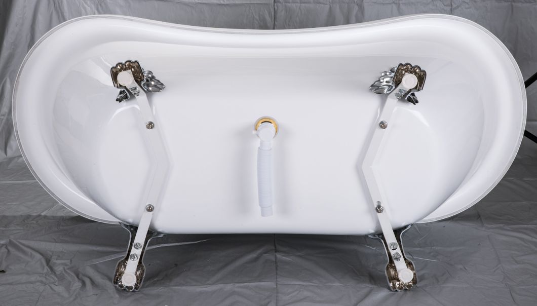 Soaking Clawfoot Classic Freestanding Bathtub for Luxury Bathroom