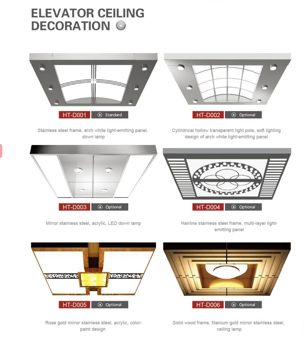 China Factory Manufacturer International Standard Passenger Materials Construction Elevator for Cargo and Passenger Lifting