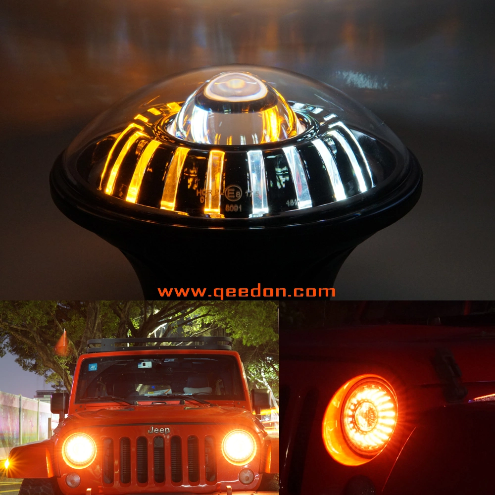 H4 Base 7 LED Headlight Replacement for Royal Enfield Dual Beam Haedlight