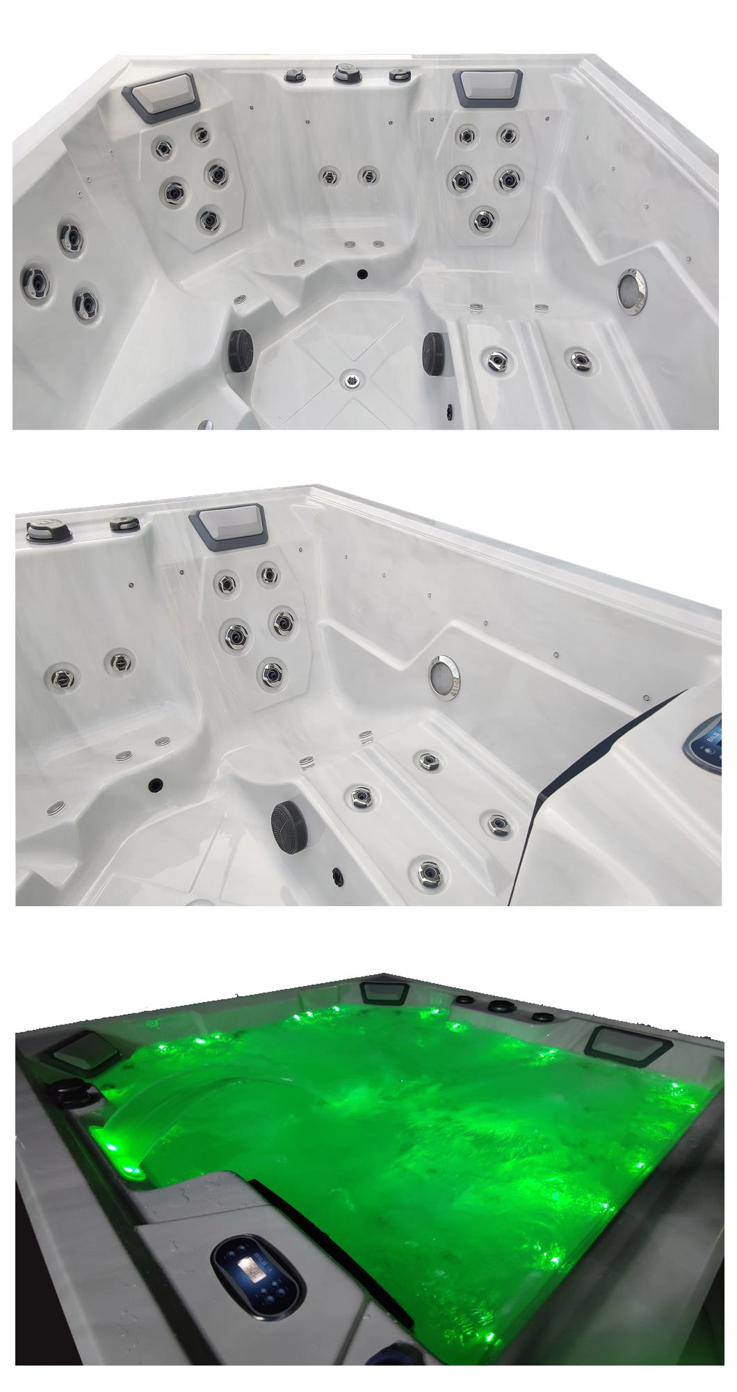Cheap Price Outdoor Hot Massage SPA Tub for 4 Person