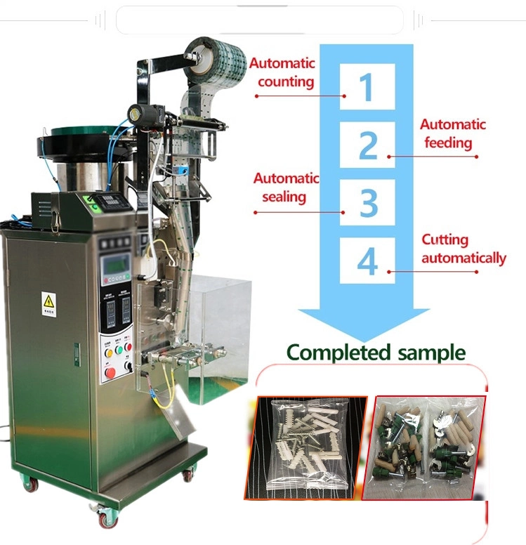 Professional Hot Sale Back Sealing Screw Automatic Packing Filling Machine