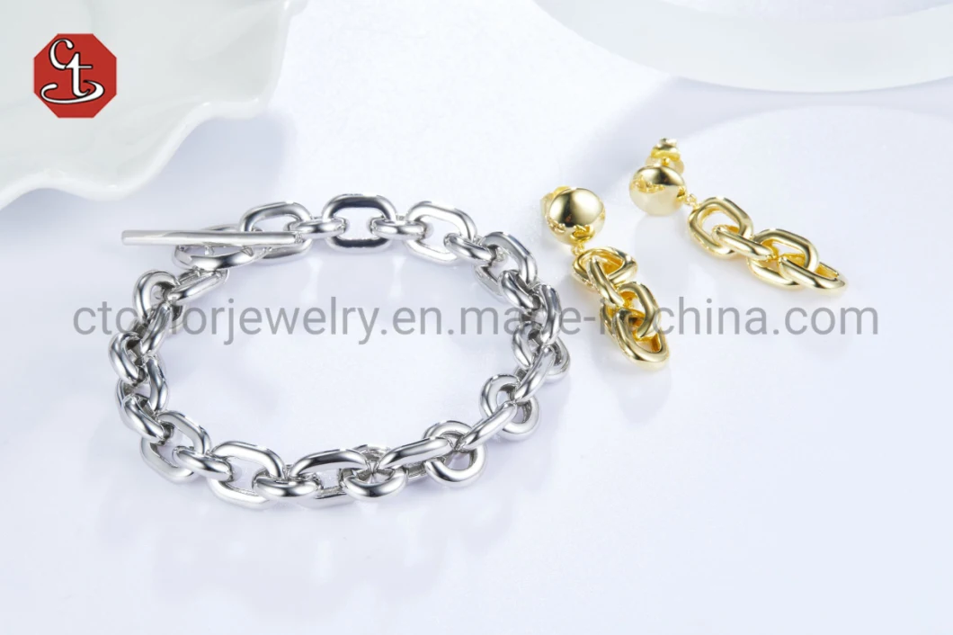 18K Gold Color Jewellery Fashion Earrings Jewelry for Women