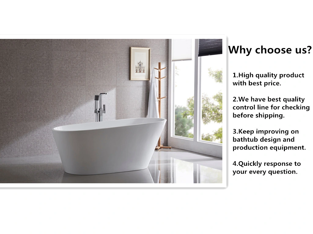 Modern Design High Quality Sanitary Ware Bathroom Freestanding Tub