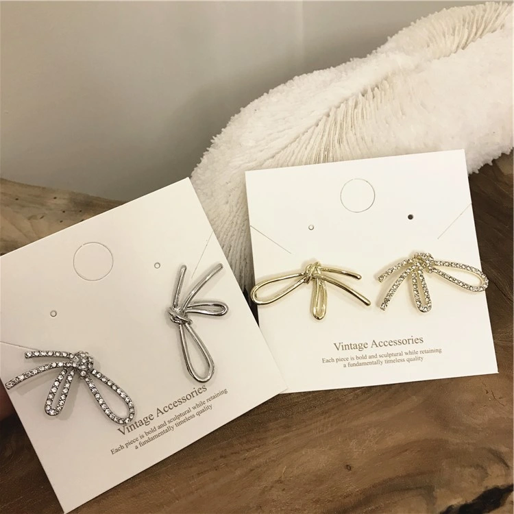 Fashion Simple Butterfly Asymmetric Earrings Jewelry