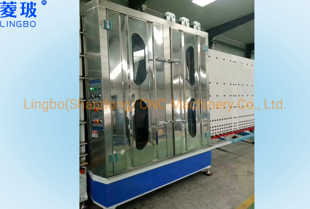 High Speed Vertical Low E Glass Washing Machine